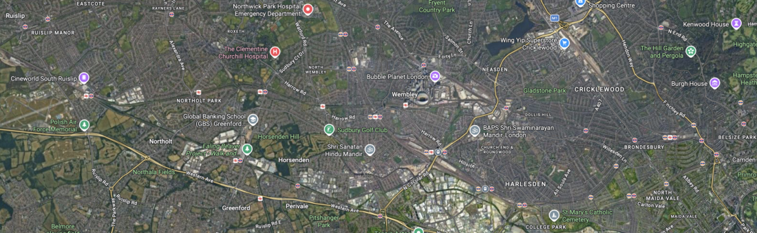 Apple Mac Repairs Wembley Map